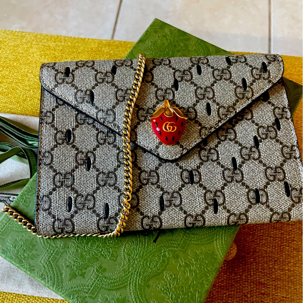Gucci Strawberry Purse